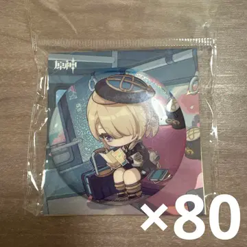 원신 프레미네 여행자의 마음 가는 대로 캔뱃지 80개