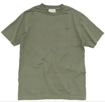 라코스테 반팔 티셔츠 LACOSTE 남성용 올리브