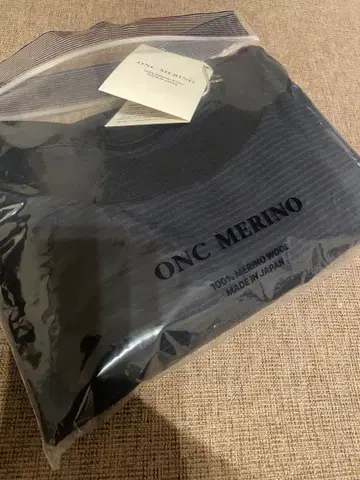 onc merino 반팔 네이비