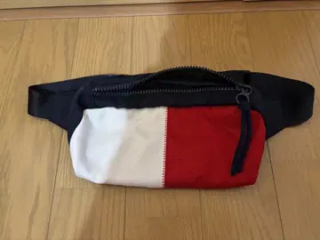 TOMMY HILFIGER 바디백 네이비/화이트/레드
