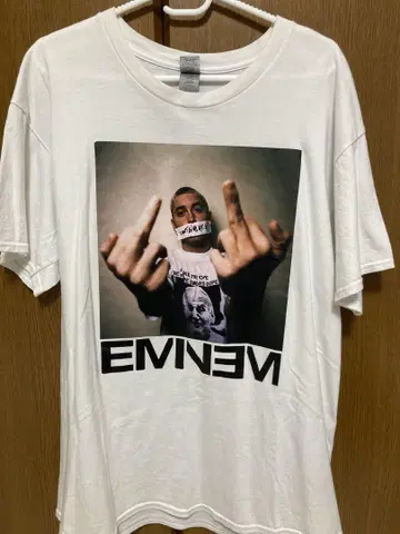 EMINEM 화이트 T셔츠 XL