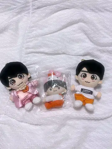 나니와단시 오오니시 류세이 치비 봉제인형 산리오 콜라보 봉제인형 클립