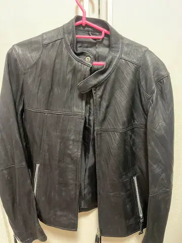 UNIQLO 블랙 양가죽 자켓 UZ-940174