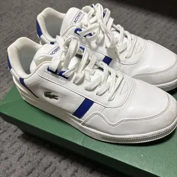 LACOSTE SM00233 화이트/블루 43A