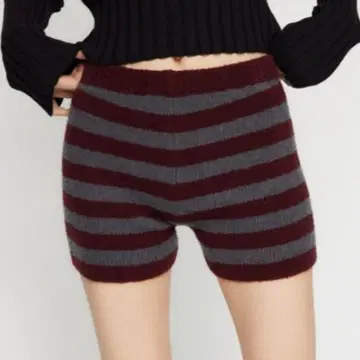 BORDER KNIT 숏팬츠