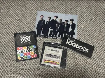 SixTONES 굿즈 4세트