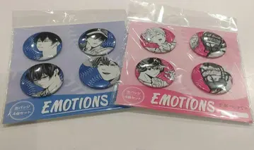 망각 배터리 점프 히어로 캔뱃지 세트 EMOTIONS 키요미네 카나메