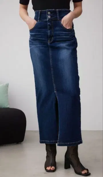 AZUL BY MOUSSY 데님 타이트 스커트 L 사이즈