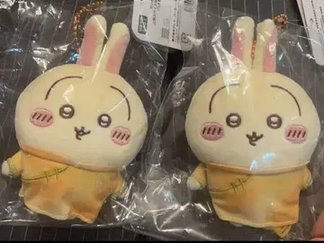 [ 상하이 한정판 ] 치이카와 (먼작귀) 레트로 봉제 인형 마스코트 토끼