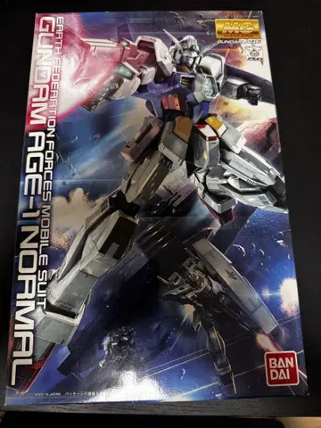 MG 건담 AGE-1, AGE-2 2체 미조립 세트 빨간색 반다이