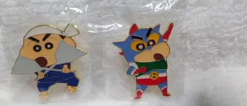 짱구는 못말려 30주년 핀 배지 컬렉션 액션 가면