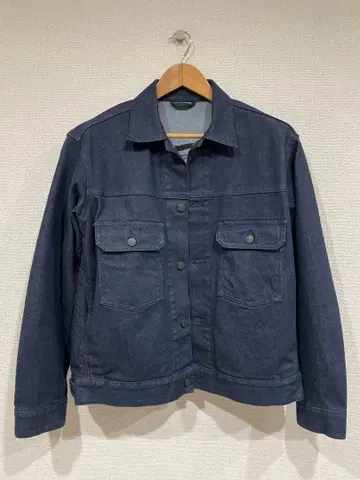 [ 컨디션 최상 ] UNIQLO 데님 자켓 2nd 타입 다크 네이비