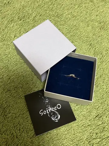 SoireeO 실버 오픈 반지