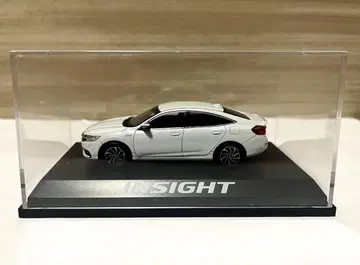 1/43 혼다 인사이트 미니카 컬러 샘플 플라티나 화이트 펄