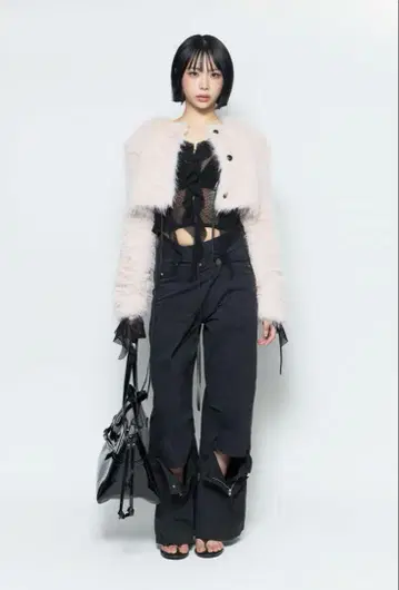 S double knee pants heart THEREDTHREAD