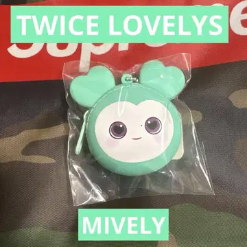 TWICE LOVELYS MIVELY MINA 실리콘 미니 지갑