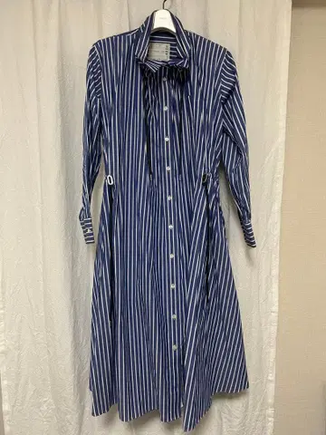 sacai 긴팔 셔츠 원피스