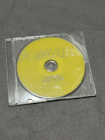 FOMARE 인디 시절 혜택 LIVE DVD 중고