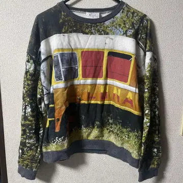 caph troupe 풍경 프린트 트레이닝복 데무 콜라보