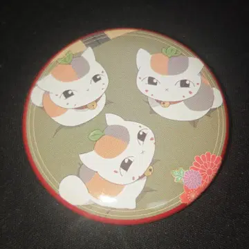 나츠메 우인장 우츠세미에 맺다 냥코 선생님 캔뱃지