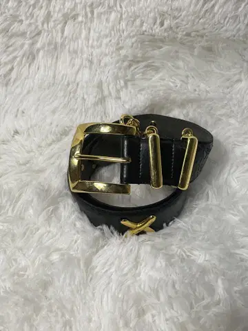 피에르 가르뎅 가죽 벨트 프랑스제