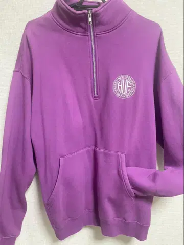 HUF 하프 지퍼