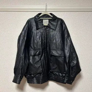 FREAK'S STORE 블랙 가죽 자켓