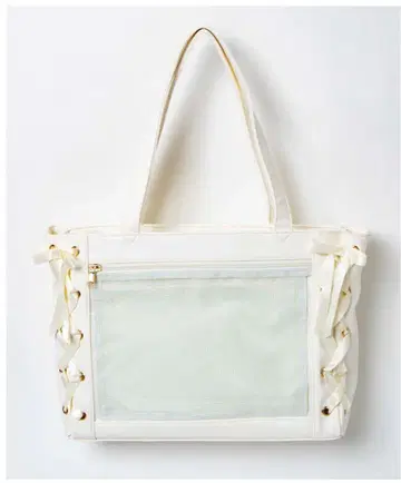 WEGO 레이스업 이타백 S 화이트