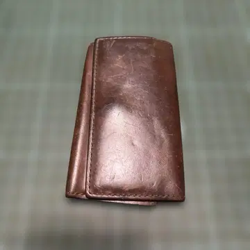 GANZO 가죽 키케이스 브라운