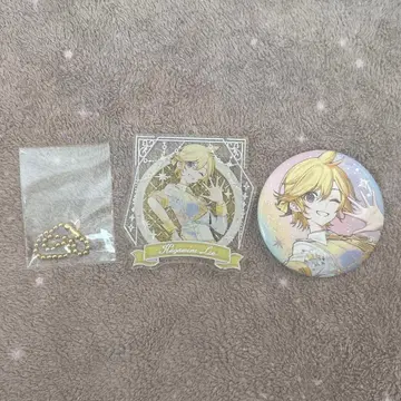 프로세카 카가미네 렌 아크릴 키링 캔뱃지