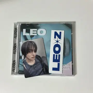 LEO CLOSER 앨범 트레이딩 카드 포함