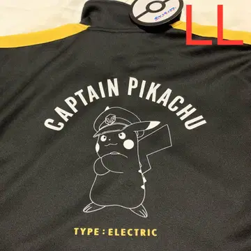 새상품 포켓몬스터 캡틴 피카츄 저지 LL
