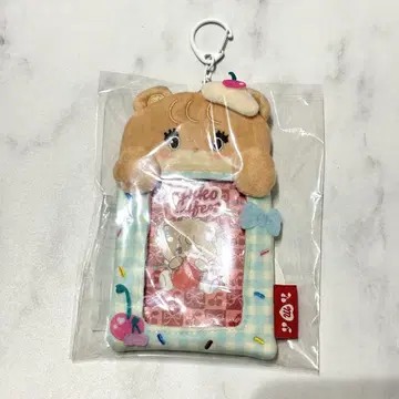 라떼 mikko cafe 봉제 인형 카드 케이스