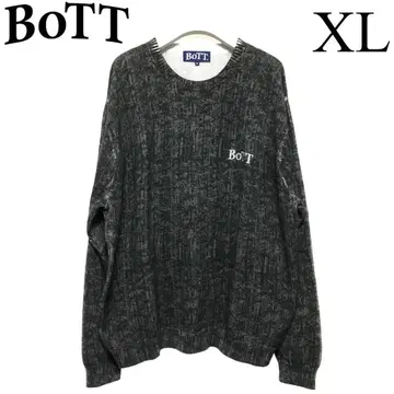 XL BOTT 대나무 카모 니트 스웨터 보트 새상품