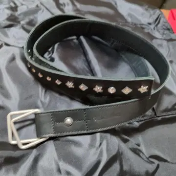 프란시스토모크스 가죽 벨트 스와로 블랙