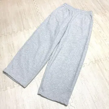 UNIQLO:C 맨투맨 와이드 팬츠 그레이 S