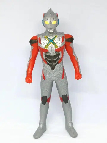 라이브 사인 있음 울트라맨 X 14cm 소프트 비닐 울트라 괴수