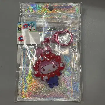 오사카 간사이 박람회 산리오 미야쿠미야쿠 통통 입체 키링 마이멜로디