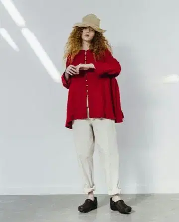 nest Robe 선염 린넨 파나마 튜닉