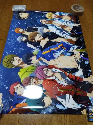 free! B2 사이즈 포스터