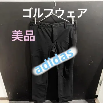 adidas 등 남성 바지 블랙 네이비 체크