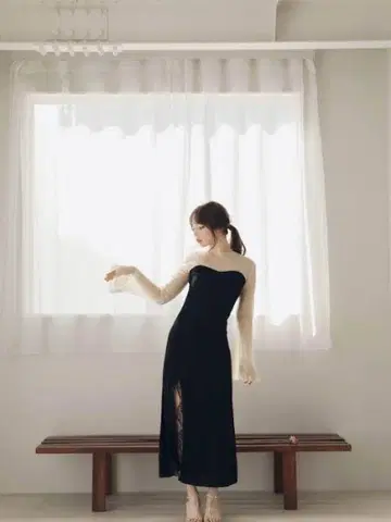 andmary 사라 실키 드레스