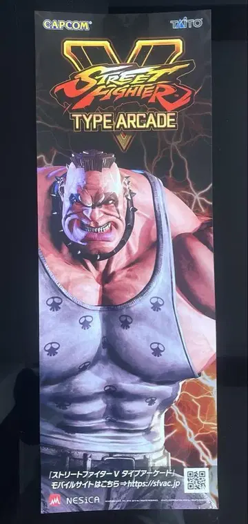 스트리트 파이터 V 단편 포스터 아비게일 CAPCOM