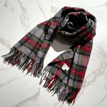 [ 미사용/캐시미어 100% ] 존 스톤 대형 스톨 200 x 70cm