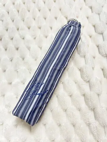 JILL STUART 접이식 우산 스트라이프