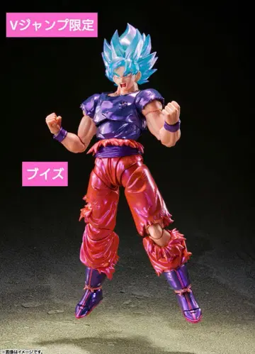 s.h.figuarts 슈퍼 사이어인 갓 슈퍼 사이어인 손오공 계왕권