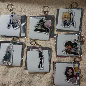 Fate Grand Order 신성 원탁 영역 카멜롯 아크릴 키링