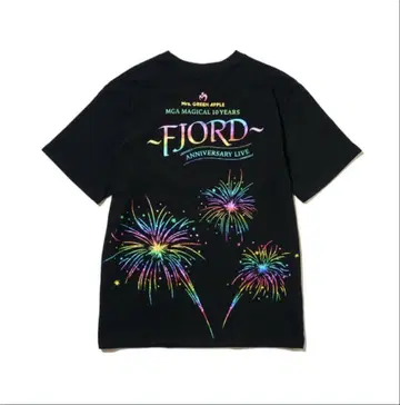 새상품 M 사이즈 미세스 FJORD ANNIVERSARY LIVE 티셔츠