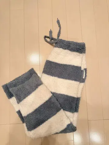 젤라또피케옴 젤라또2 보더 롱 팬츠 L 블루
