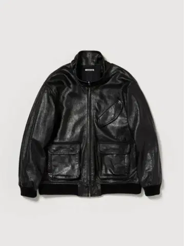 25AW LAMB LEATHER ZIP BLOUSON 사이즈 3